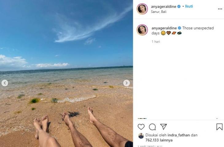 Postingan Anya Geraldine. (Instagram/@anyageraldine)