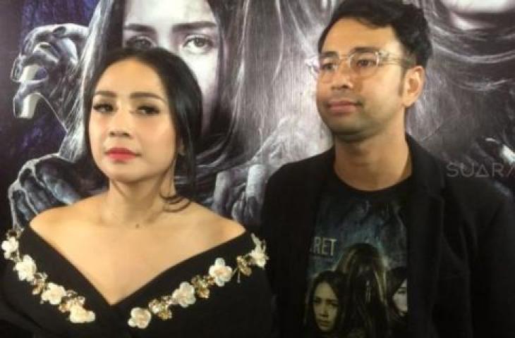 Pasangan artis Nagita Slavina dan Raffi Ahmad. (Suara.com/Sumarni)