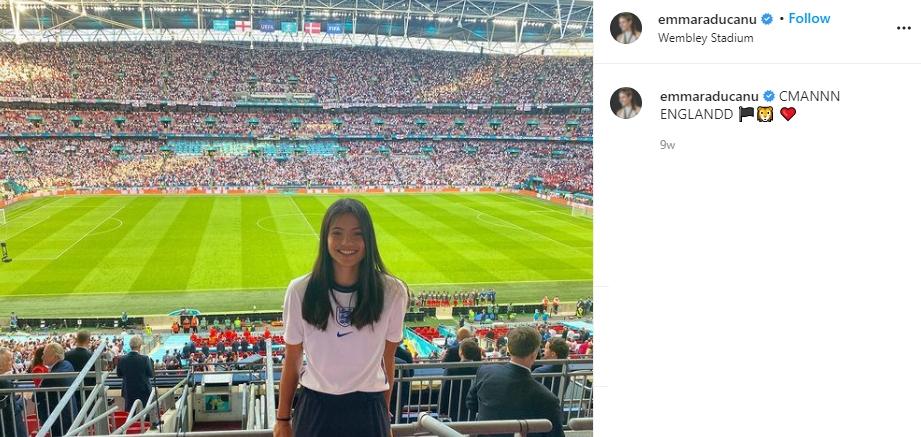 Emma Raducani, petenis muda yang kini menjadi idola baru. (Instagram/emmaraducanu)