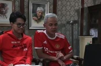 Berawal dari Istri, Gubernur Ganjar Jadi Penggemar Manchester United