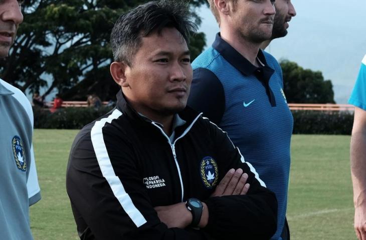 Pelatih Timnas Wanita Indonesia, Rudy Eka Priyambada. (PSSI)