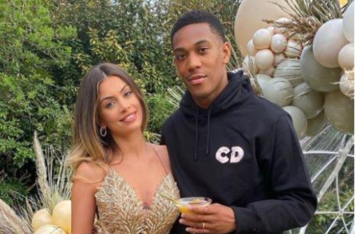 Potret Melani Da Cruz, istri Anthony Martial. (Instagram/melaniedacruzzoff)