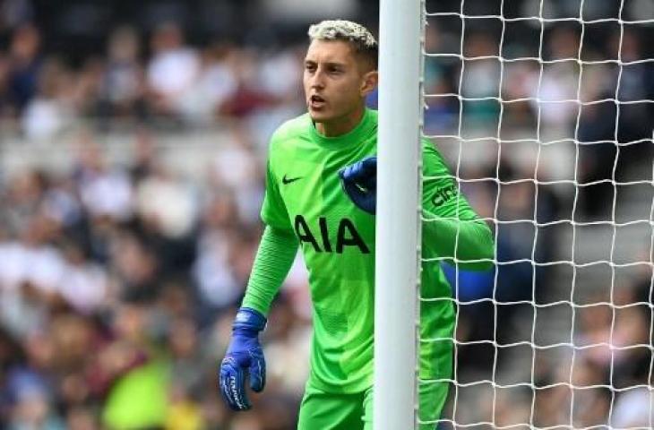 Kiper Tottenham Hotspur, Pierluigi Gollini. (GLYN KIRK / AFP)