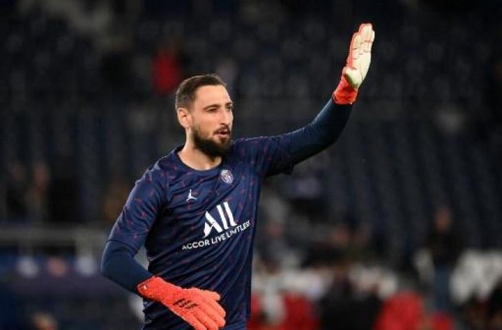 Kiper PSG, Gianluigi Donnarumma. (FRANCK FIFE / AFP)