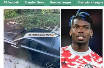 Rolls-Royce Rp 9 Miliar Paul Pogba Nyaris Tertimpa Pohon Tumbang saat Badai