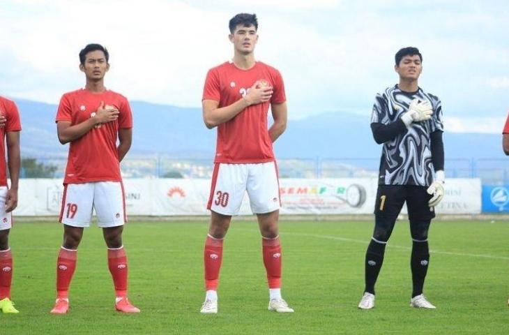 Elkan Baggott bersama Timnas Indonesia. (Dok. PSSI)