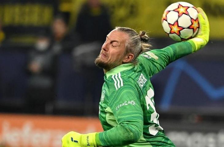 Kiper Ajax, Remko Pasveer. (AFP/Ina Fassbender)