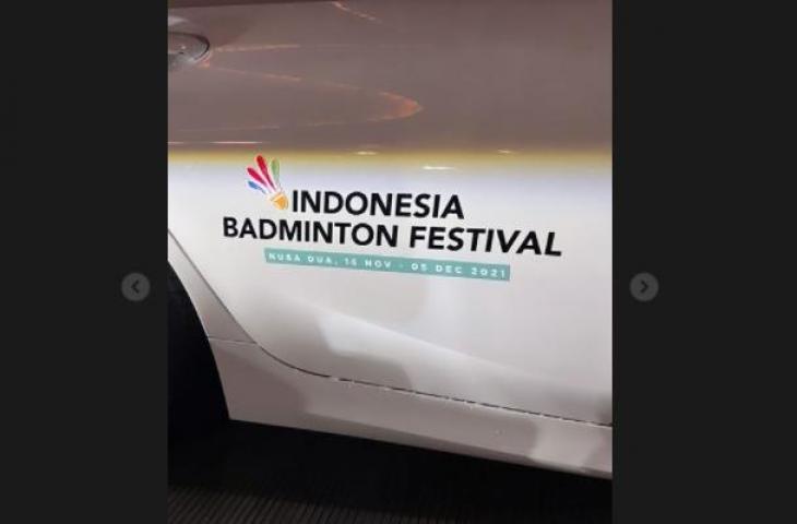 Indonesia Badminton Festival 2021 di Bali. (Instagram/@zongyenyen)