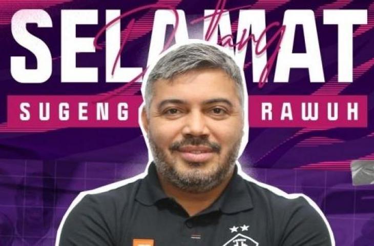 Tangkapan layar Direktur Teknik Persik Kediri Danilo Fernando, Senin (15/11/2021). (Instagram/@persikfcofficial)