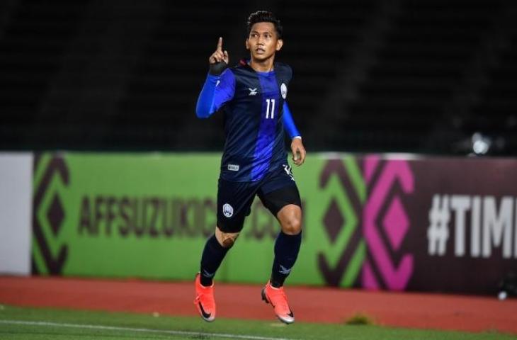 Bintang Timnas Kamboja, Chan Vathanaka. (Dok. AFF)Bintang Timnas Kamboja, Chan Vathanaka. (Dok. AFF)