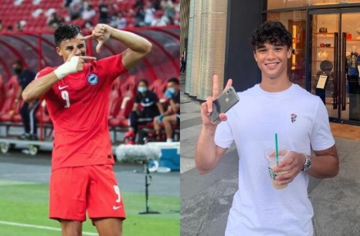 Striker Timnas Singapura, Ikhsan Fandi. (Instagram/@ikhsanfandi)