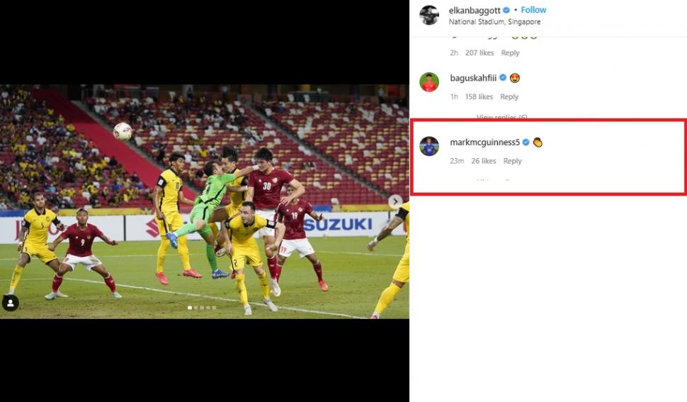 Elkan Baggott dapat tepuk tangan oleh eks didikan Arsenal. (Instagram/elkanbaggott)