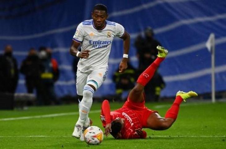 Bek Real Madrid, David Alaba. (GABRIEL BOUYS / AFP)