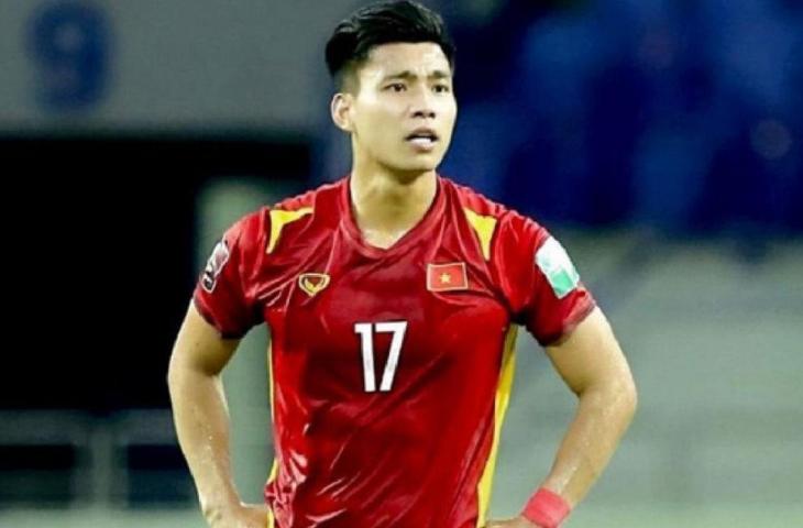 Pemain Timnas Vietnam, Vu Van Thanh. (Vietnamnet)