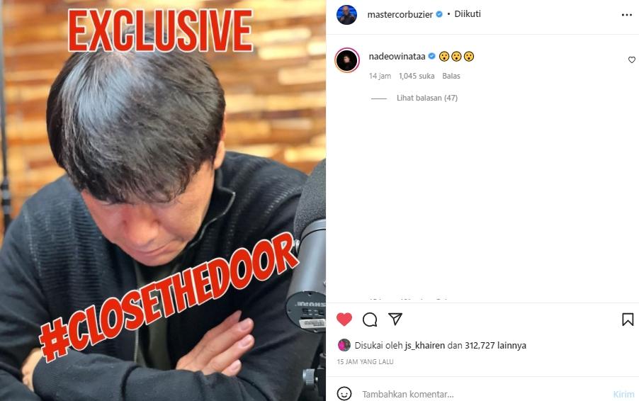 Shin Tae-yong diundang ke podcast Deddy Corbuzier. (Instagram/@deddycorbuzier)