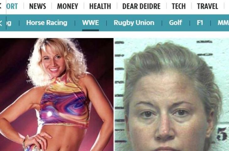 Legenda WWE, Tammy Stych, ditangkap polisi. (The Sun)