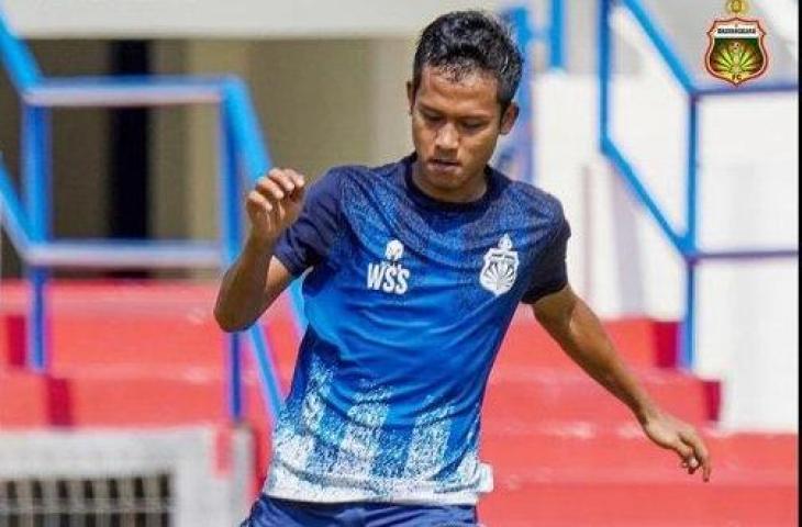 Pemain Bhayangkara FC, Wahyu Subo Seto. (Dok. Bhayangkara FC)