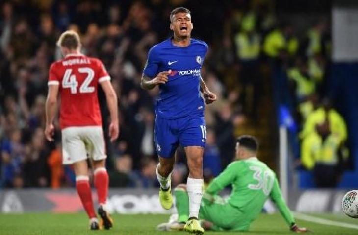 Pemain Chelsea, Kenedy. (GLYN KIRK / AFP)