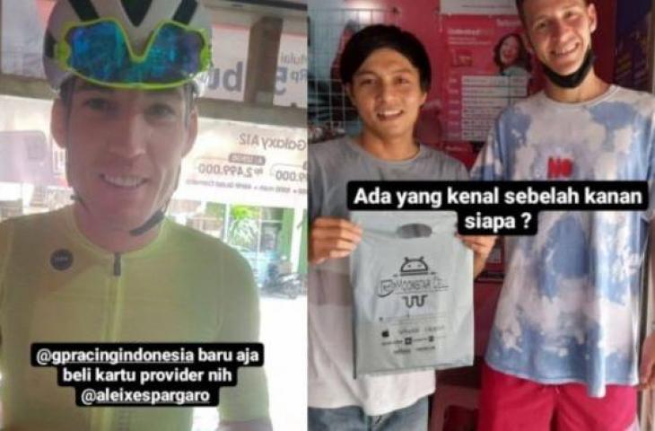 Deretan aktivitas pembalap MotoGP di Sirkuit Mandalika. (Instagram)