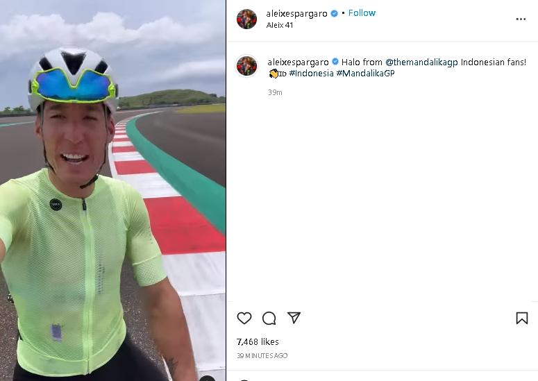 Pembalap MotoGP, Aleix Espargaro. (Instagram/@aleixespargaro)