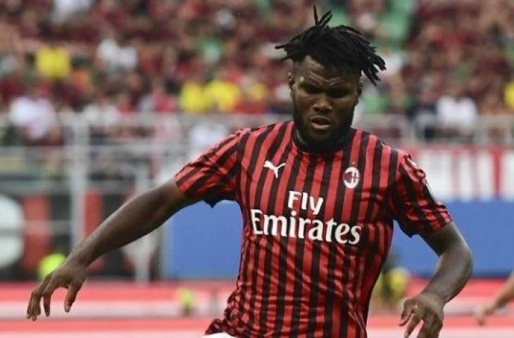 Gelandang jangkar AC Milan, Franck Kessie. [Miguel MEDINA / AFP]