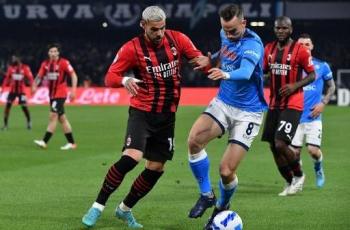 Kalahkan Napoli 1-0 Sudah Cukup Bikin AC Milan ke Puncak Klasemen Liga Italia