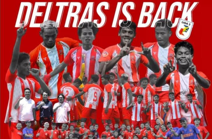 Deltras Sidoarjo. (Instagram/@deltrasfcofficial)