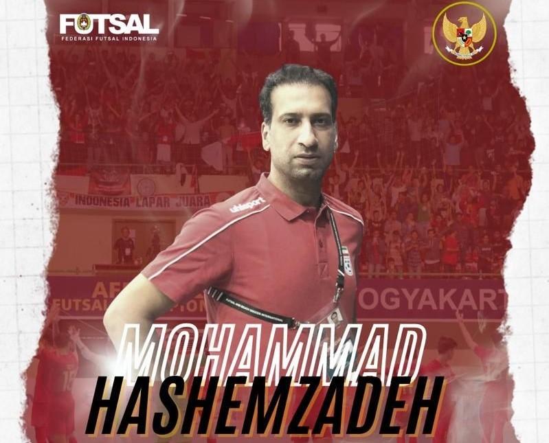 Mohammad Hashemzadeh, pelatih baru Timnas Futsal Indonesia. (Dok. FFI)