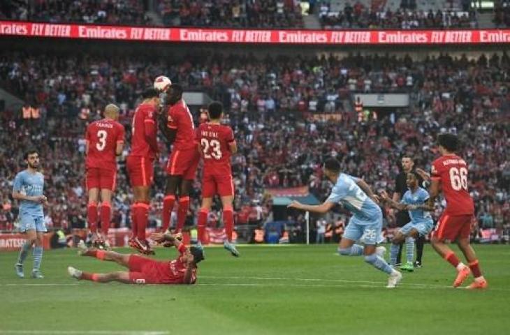 Potter Liverpool kalahkan Manchester City 3-2 di semifinal Piala FA. (AFP)