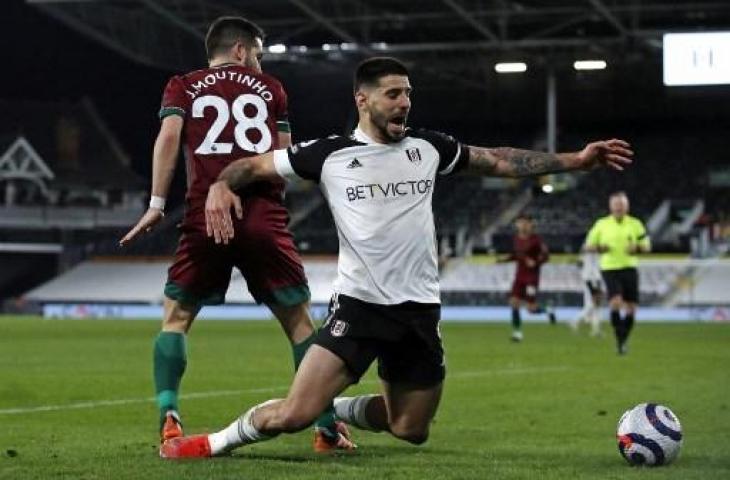 Penyerang Fulham, Aleksandar Mitrovic. (AFP)