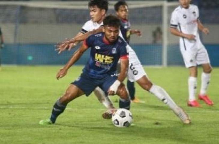 Pemain Sabah FC, Saddil Ramdani di Liga Super Malaysia 2021. (dok MFL)