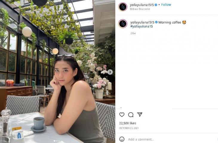 Potret Yolla Yuliana, bintang Timnas Voli Putri. (Instagram/yollayuliana1515)