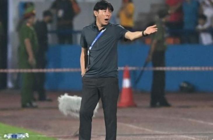 Pelatih Timnas Indonesia U-23, Shin Tae-yong. [ANTARA FOTO/Aditya Pradana Putra]