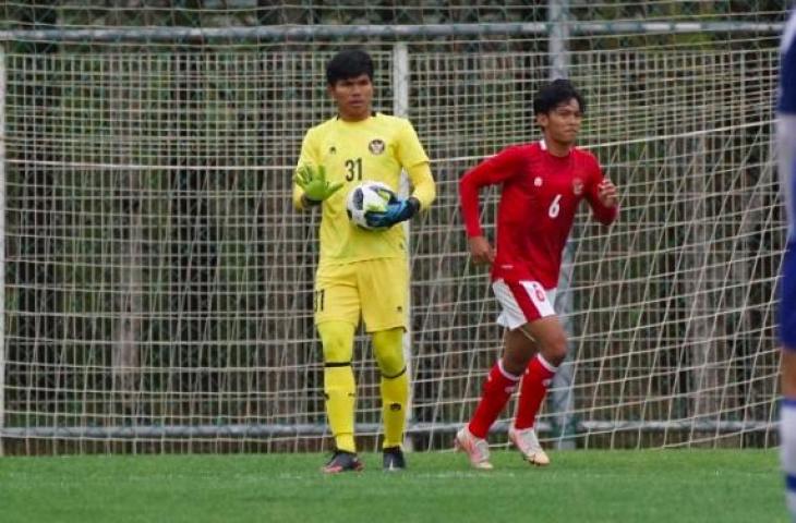 Cahya Supriadi saat tampil membela Timnas Indonesia U-19. (Instagram/cahya50supriadii)