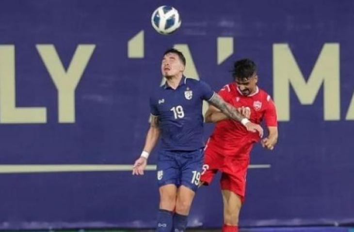 Bahrain menghadapi Thailand di FIFA Matchday. (Instagram/bahrainfa)