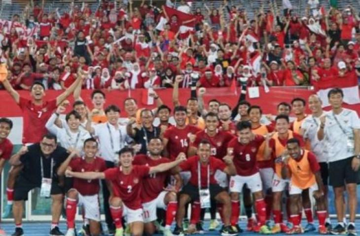 Timnas Indonesia menang atas Kuwait. (PSSI)