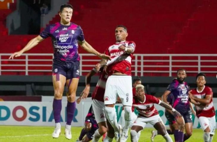 Potret pertandingan Rans Nusantara FC saat tahan imbang Madura United 0-0 dalam lanjutan Grup B Piala Presiden 2022. (Instagram/rans.nusantara)