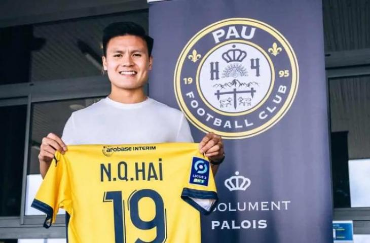 Nguyen Quang Hai gabung klub Prancis Pau FC. (dok.paufc.fr)