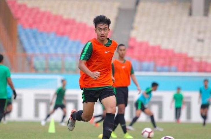 Khairul Zakiri saat mengikuti sesi latihan Timnas Indonesia U-19. (Instagram/zakiri8)