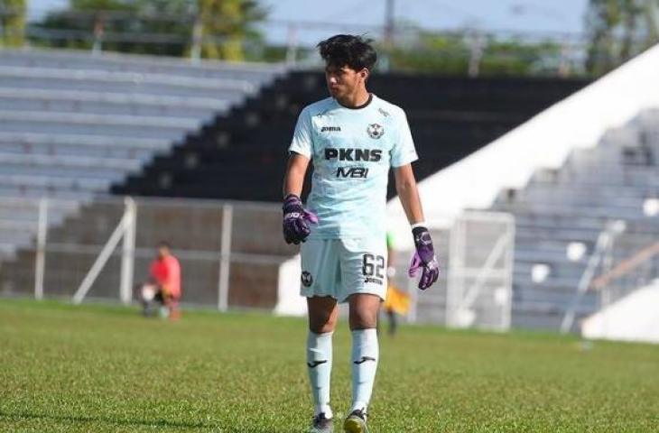 Kiper Malaysia, Syahmi Adib Haikal. (Instagram/adbhaikal)