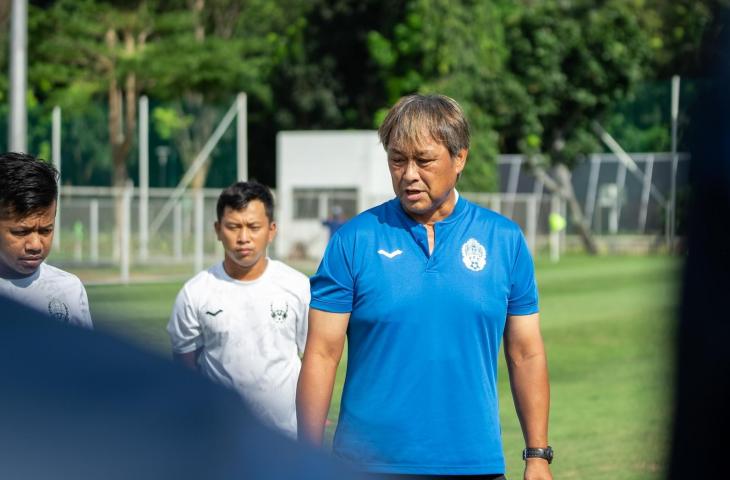 Pelatih Timnas Kamboja U-19, Gyotoku Koji, di Piala AFF U-19 2022. (DOk. FFC)