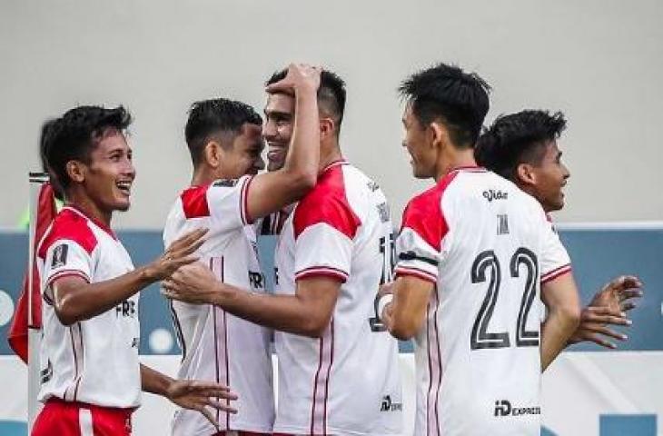 Potret pemain Persis Solo saat tampil di Piala Presiden 2022. (Dok. Persis Solo)