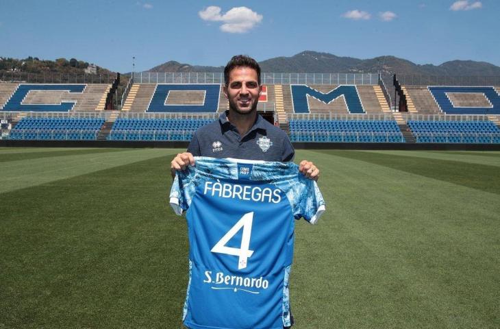 Cesc Fabregas resmi bergabung Como 1907. (Instagram/@comofootball)