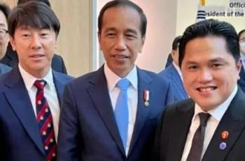 Presiden Jokowi Buka Suara usai Erick Thohir Jadi Ketum PSSI Periode 2023-2027