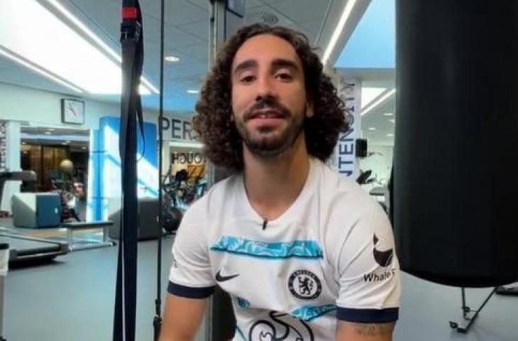 Rekrutan anyar Chelsea, Marc Cucurella. (Twitter/@ChelseaFC)