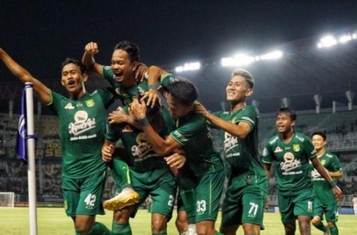 Para pemain Persebaya Surabaya. [dok. BeritaJatim]