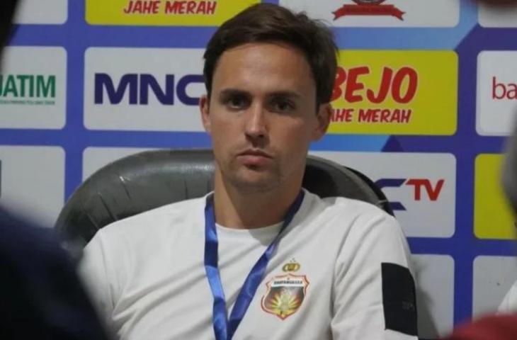 Eks pelatih Bhayangkara FC Paul Munster. (ANTARA/HO/Bhayangkara Official)