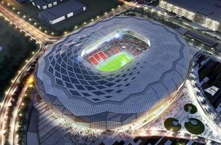 Education City Stadium, venue Piala Dunia 2022 yang dijuluki berlian di gurun. (Twitter)