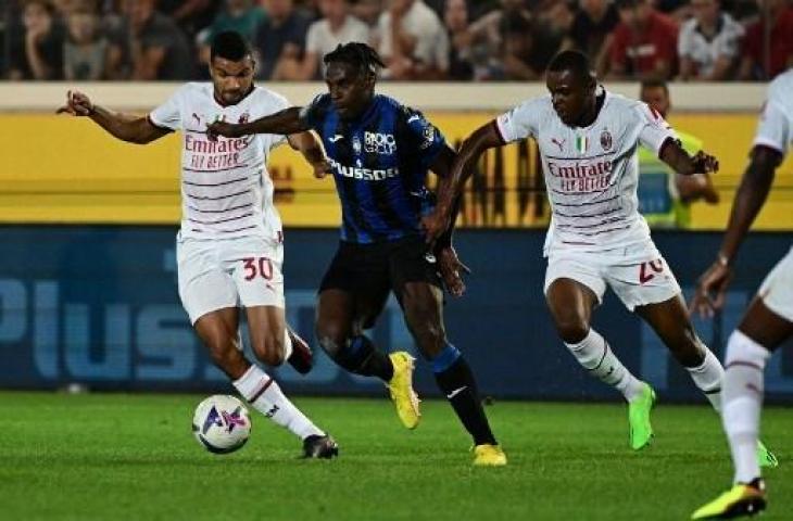 AC Milan bermain imbang 1-1 lawan Atalanta pada pekan kedua Liga Italia 2022/2023. (AFP)