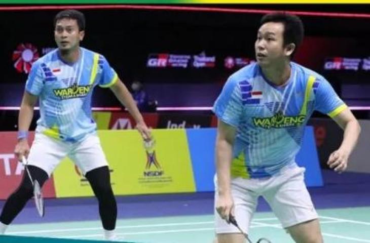 Mohammad Ahsan/Hendra Setiawan, ganda putra Indonesia di Kejuaraan Dunia 2022 (PBSI/Twitter @INABadminton)